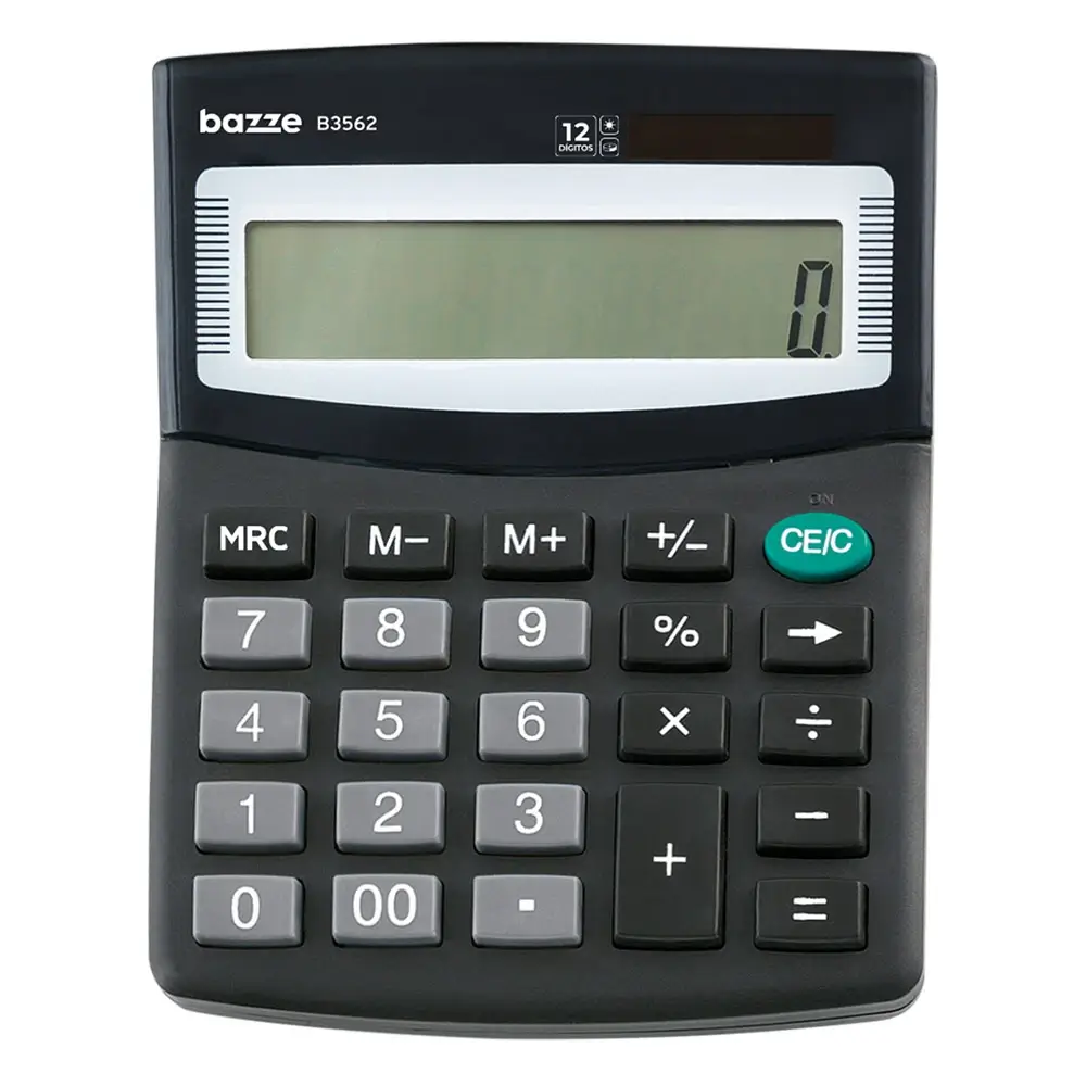 Calculadora Bazze B3562, 12 Digitos - Imagen 2