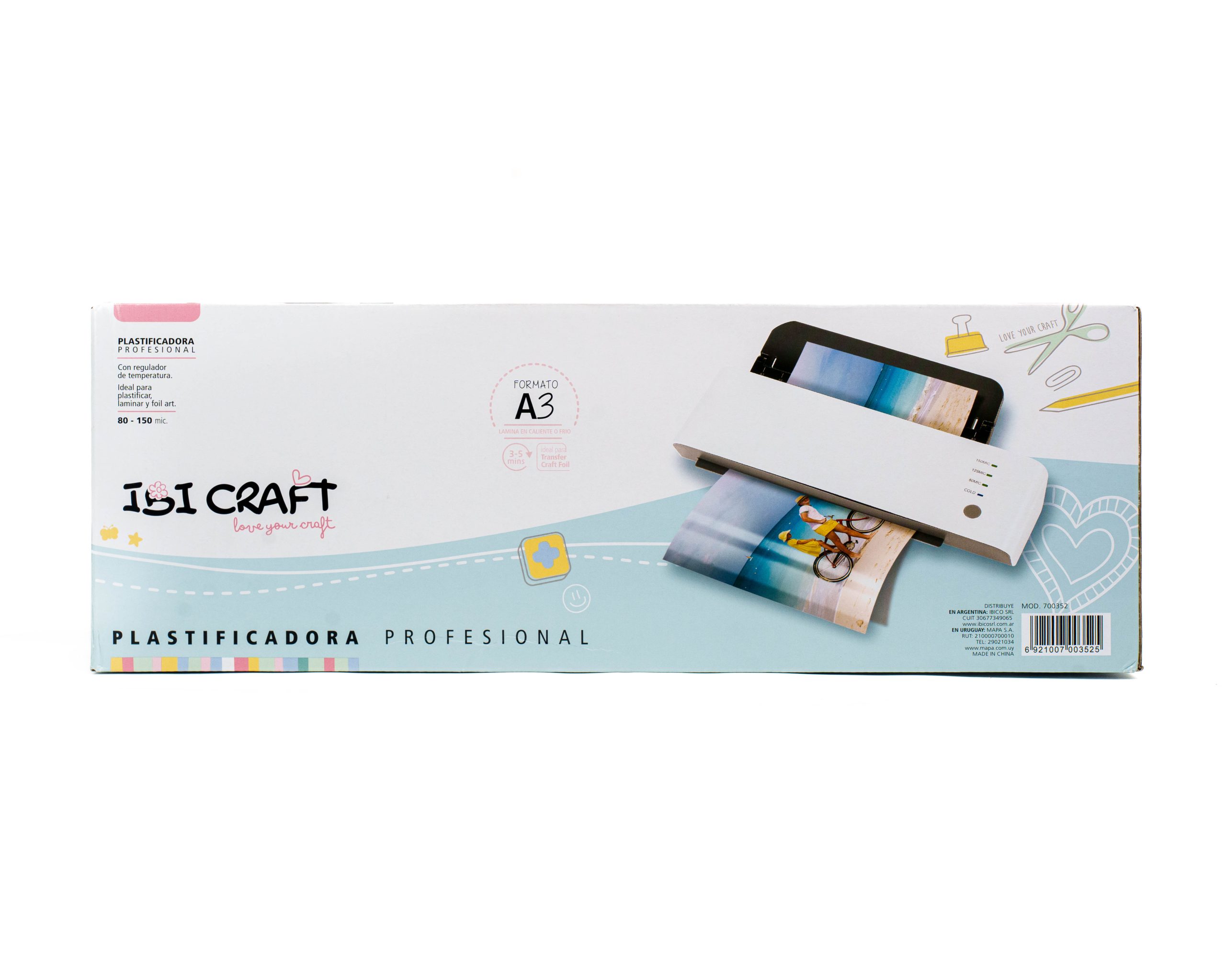 Plastificadora Termica Ibi Craft A3 - Imagen 2