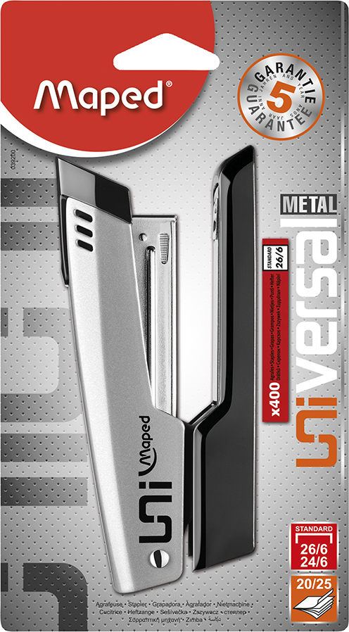 Engrampadora Maped Universal Blanco - Imagen 2
