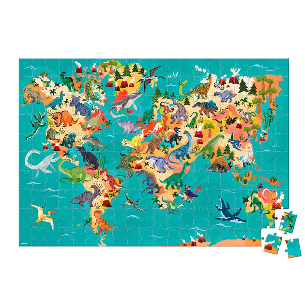 Puzzle Educativo Dinosaurios 200 piezas - Didacta - Imagen 2