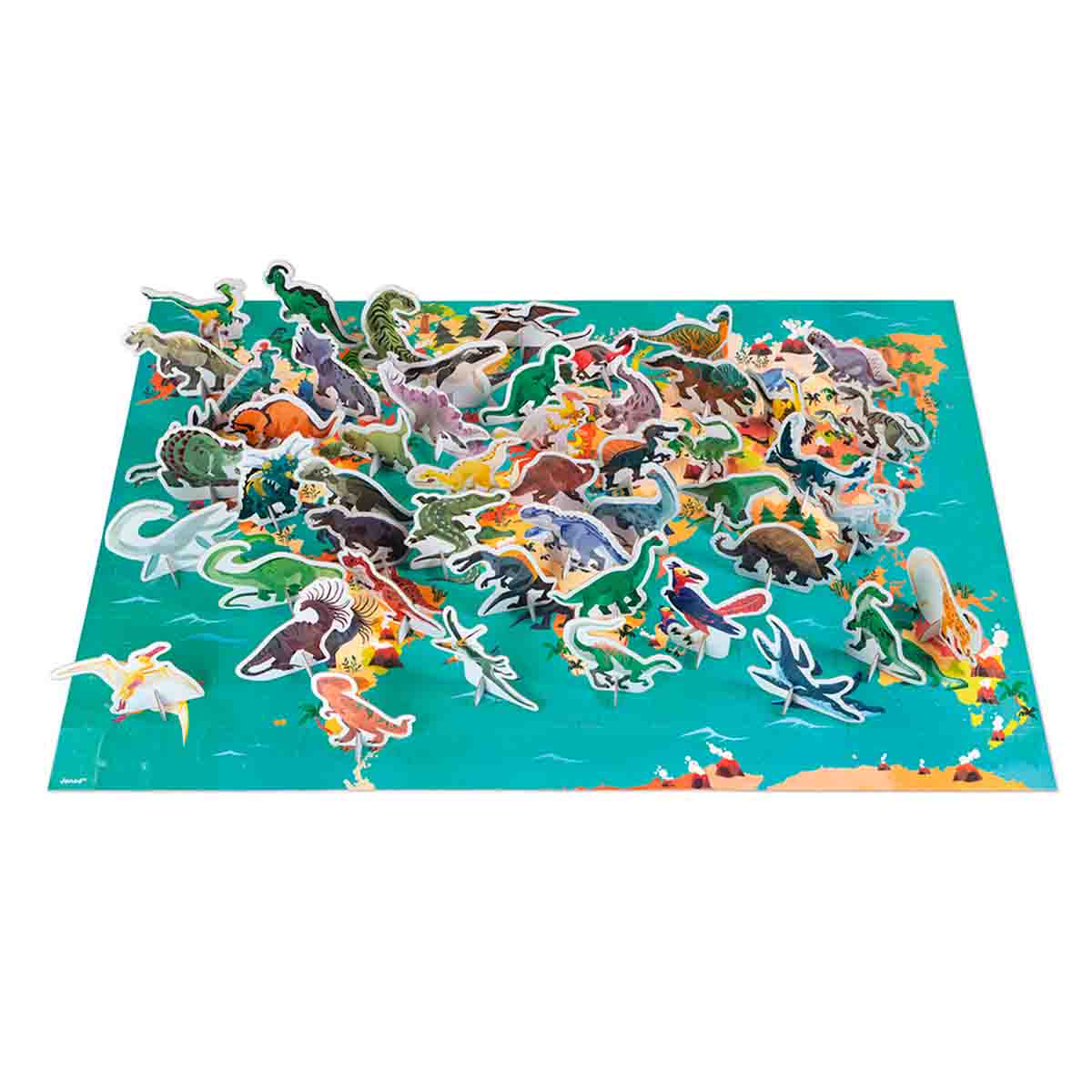 Puzzle Educativo Dinosaurios 200 piezas - Didacta - Imagen 3
