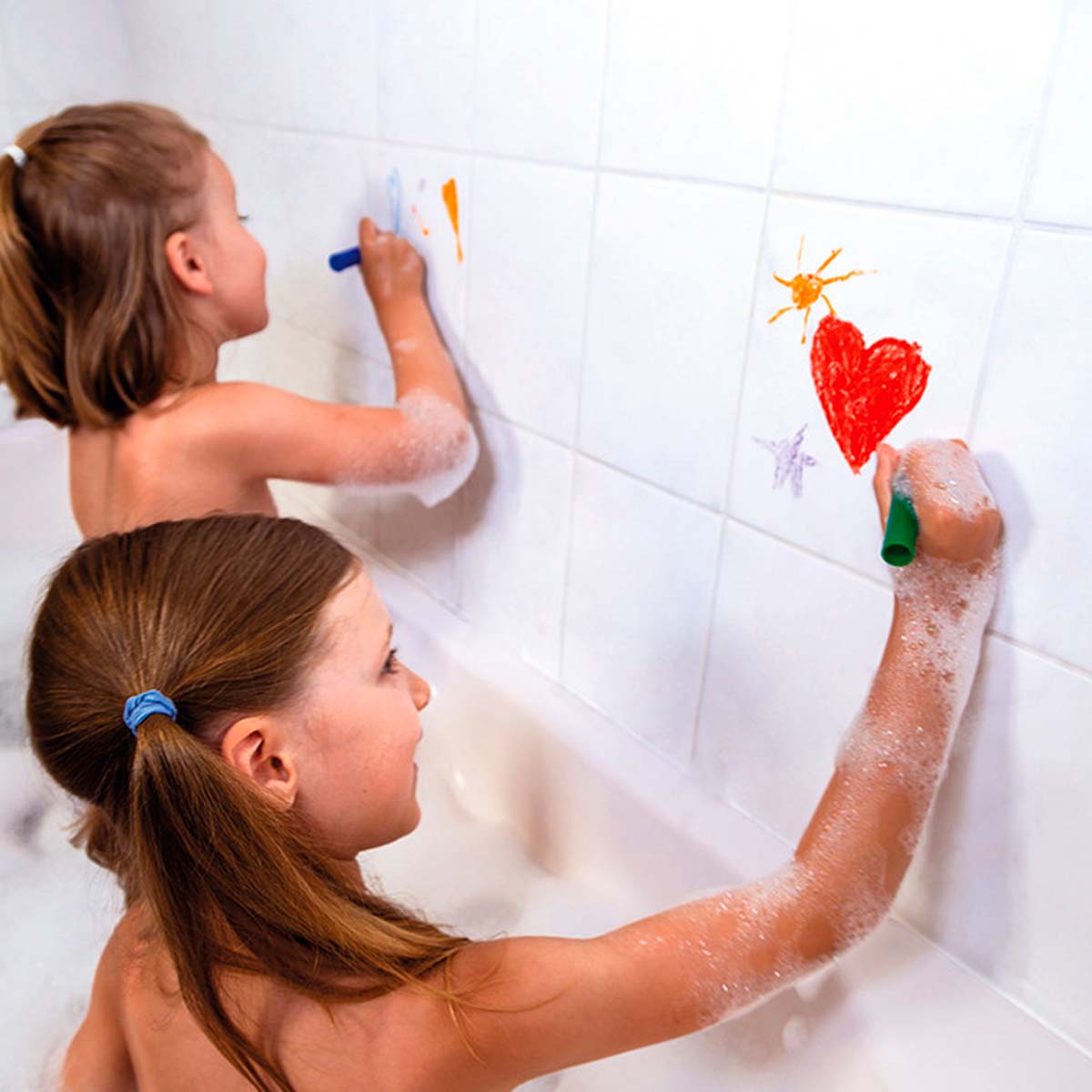 Set 6 Ceras de Baño y Esponja - Janod - Imagen 2