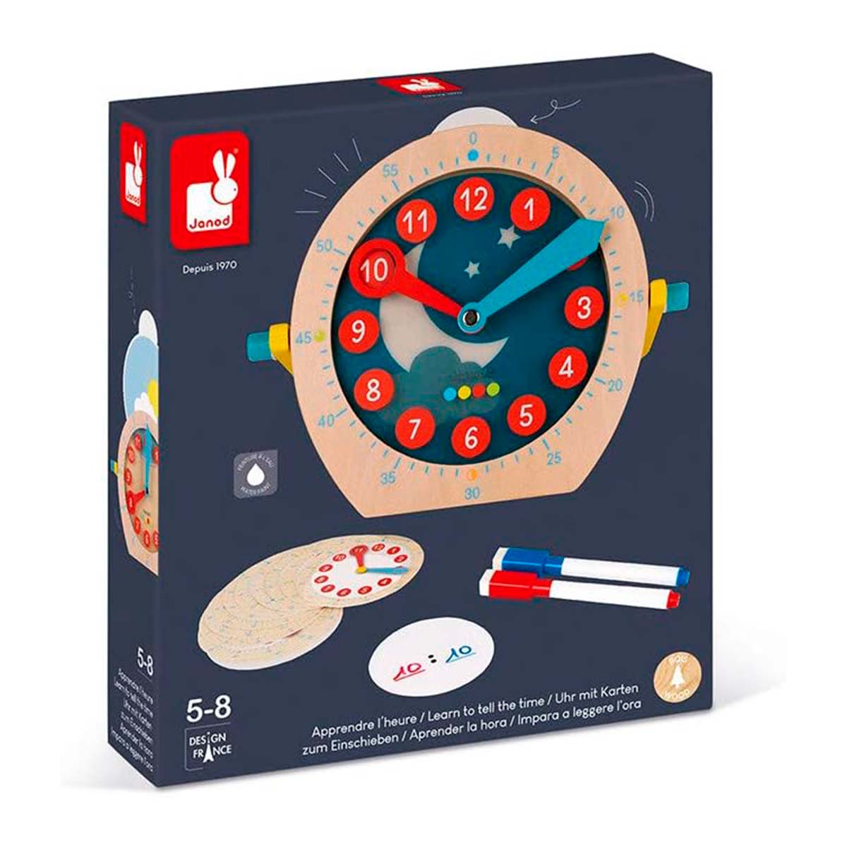 Aprender la Hora Essentiel Janod - Imagen 3